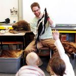 The Nature Center staff is busy throughout the winter doing off-site educational programing at local schools.